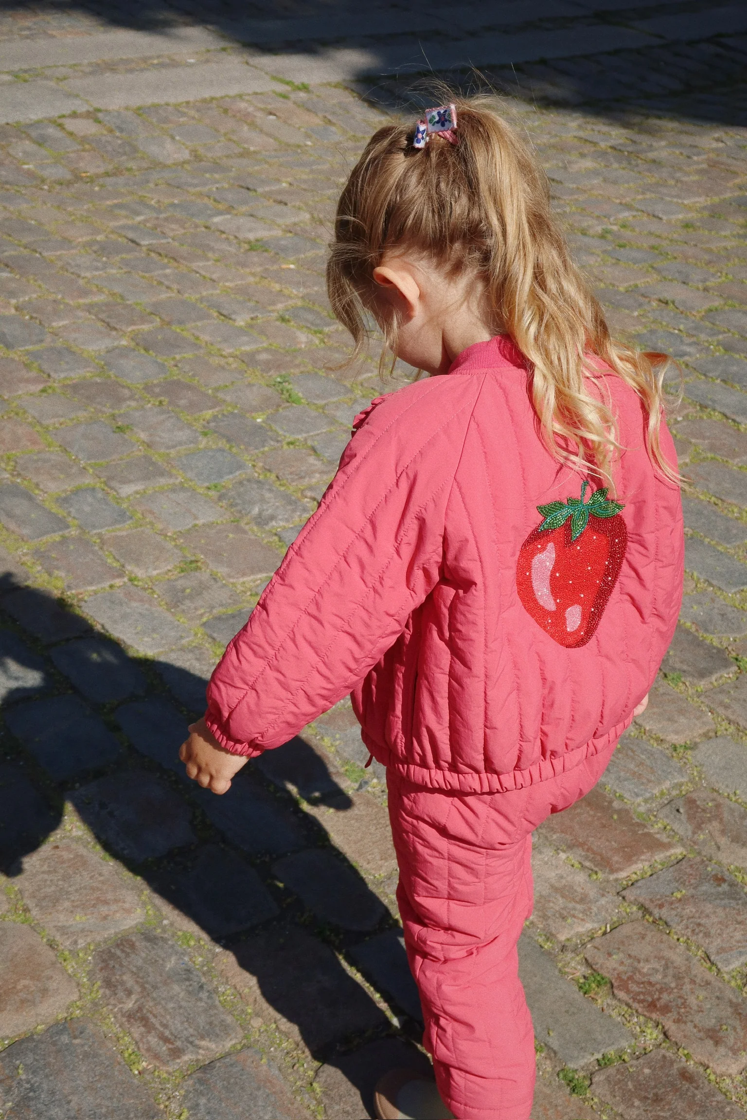 Pantalon thermique Juno - raspberry wine – Image 2