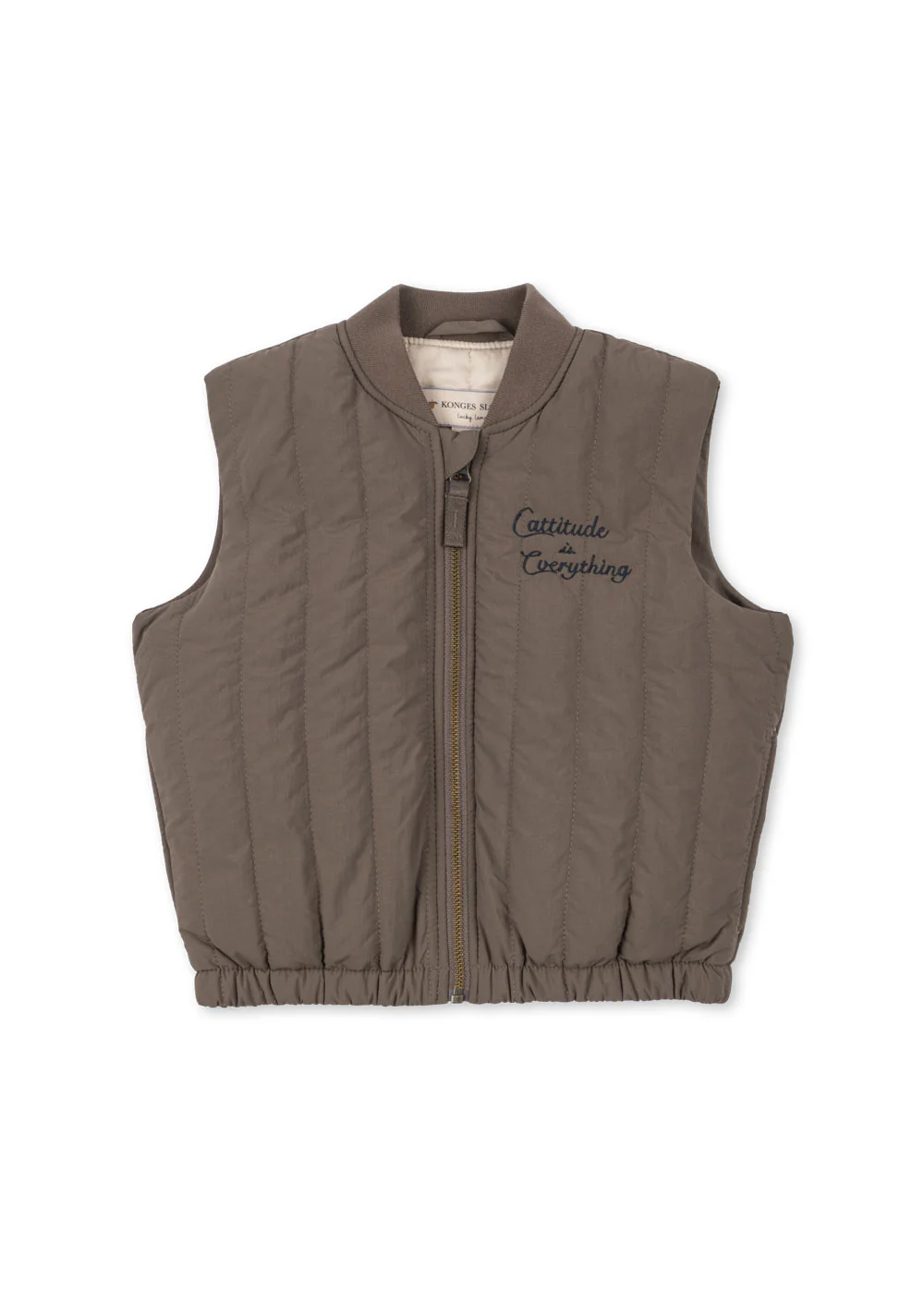 juno gilet - walnut